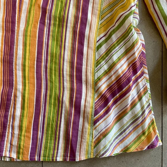 Weekend Max Mara Multicolor Striped Blouse - Picture 5 of 9